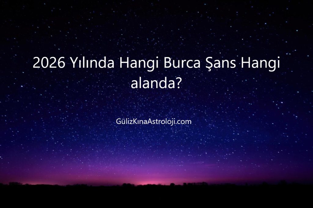 2026. Sans Hangi Alanda
